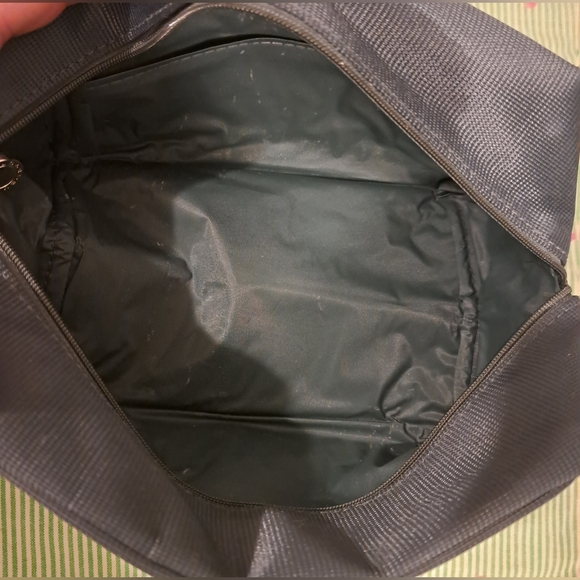 Bulgari Parfum Grey Unisex Toiletry Travel Shave Cosmetic Makeup Beauty Bag - Picture 6 of 6